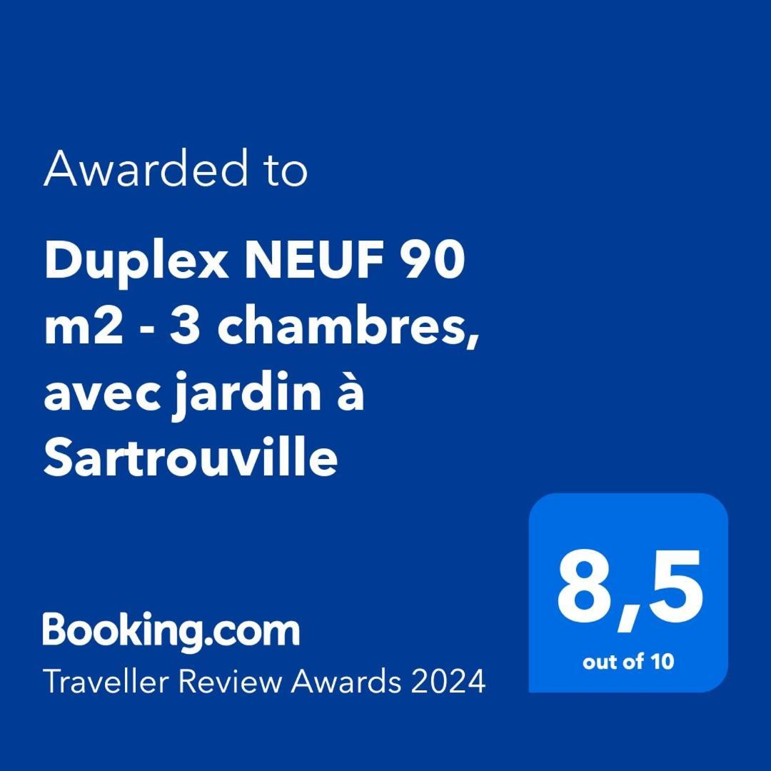 Duplex Neuf 90 M2 - 3 Chambres, Avec Jardin A סארטרוויל מראה חיצוני תמונה